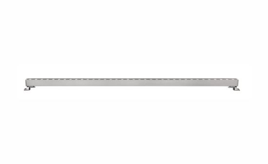 Nova Luce WALL WASHER LED Wandstrahler Nickel 15W IP67 Warmweiss 100x2,5x3,5cm 9011102