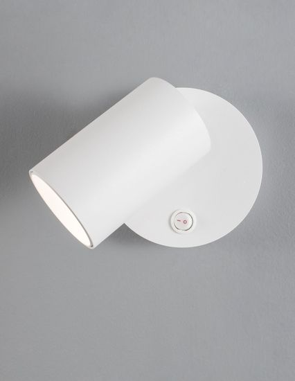Nova Luce NET Wandleuchte GU10 Weiß 10,5x5,7cm dimmbar 9011921