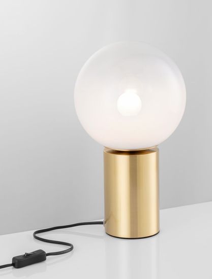 Nova Luce VITA Tischleuchte E27 Gold 35,5x20cm 9028842