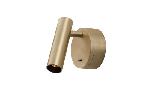 Nova Luce CLIP LED Wandleuchte Satin 3W Warmweiss 8x3,4x11cm 9030203