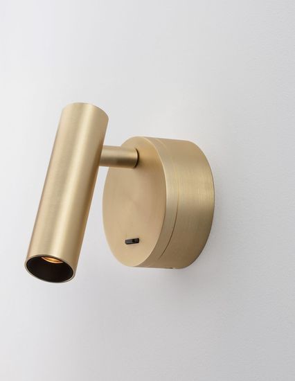 Nova Luce CLIP LED Wandleuchte Satin 3W Warmweiss 8x3,4x11cm 9030203