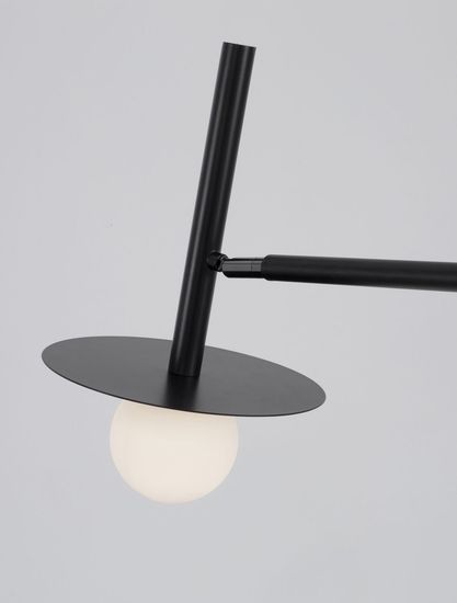 Nova Luce PIELO Stehlampe G9 Schwarz 165x42cm 9043309