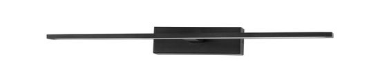 Nova Luce MONDRIAN LED Wandleuchte Schwarz 20W IP44 Warmweiss 62x14x6cm 9053202