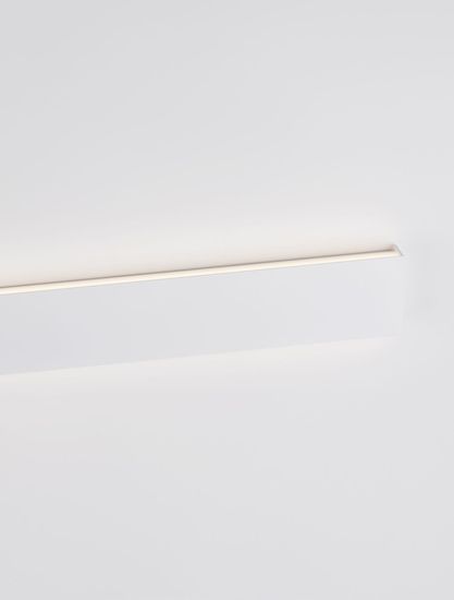 Nova Luce SELINE LED Wandleuchte Weiss 36W Warmweiss 90x2,7x7,5cm 9060914