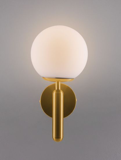 Nova Luce MONET Wandleuchte E27 Gold 15x18,5x30cm dimmbar 9080125