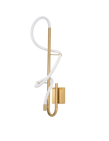Nova Luce CERELIA LED Wandleuchte Messing 17,7W Warmweiss 90x30cm 9082095
