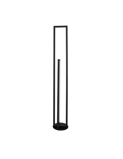 Nova Luce ZESIRO LED Stehlampe Schwarz 28W Warmweiss 19x19x122cm dimmbar 9086011
