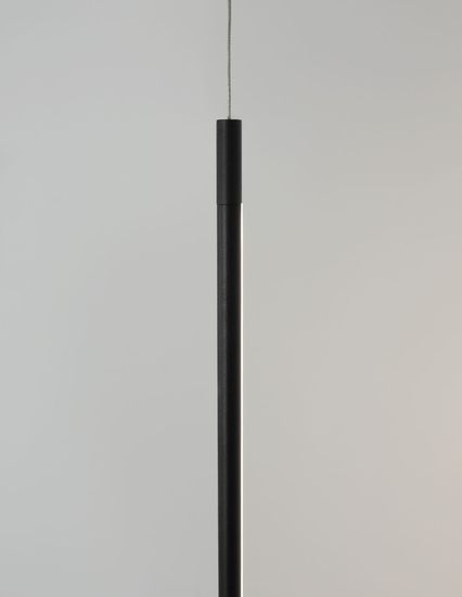 Nova Luce ELETTRA LED Pendelleuchte Schwarz 20W Warmweiss 300x7cm 9088107