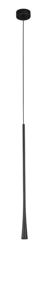 Nova Luce GOCCIO LED Pendelleuchte Schwarz 6W Warmweiss 160x3cm 9102591