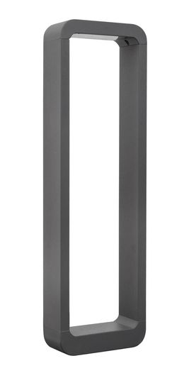Nova Luce NED LED Wegeleuchte Grau 6W IP54 Warmweiss 15x6x50cm 9104022