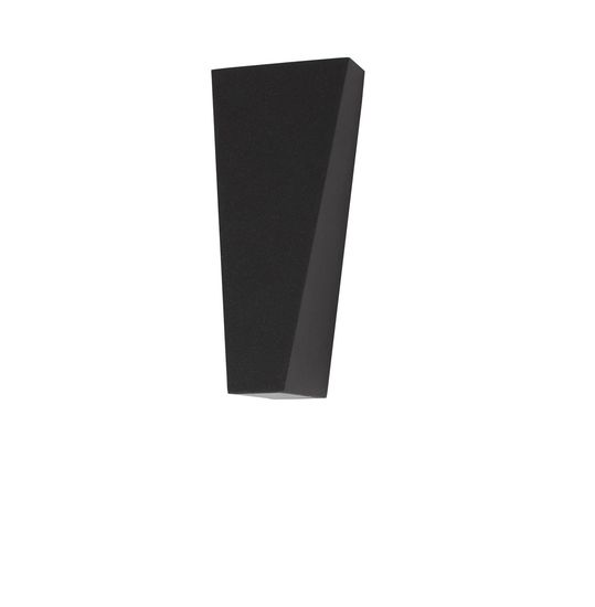 Nova Luce VEIRO LED Wandleuchte Anthrazit 6W IP65 Warmweiss 9x9,3x20,5cm 9104835