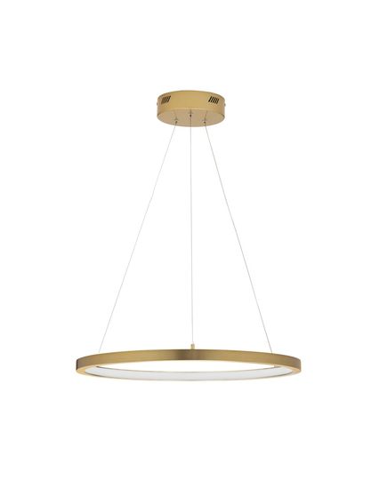 Nova Luce EMPATIA LED Pendelleuchte Messing 35W Warmweiss 120x60cm dimmbar 9172863