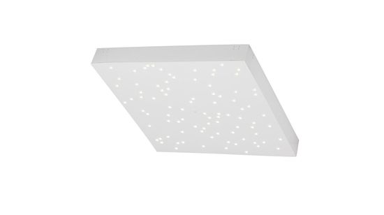 Nova Luce CIELO LED Deckenleuchte Weiß 8W Steuerbare Lichtfarbe 30x30x4cm dimmbar 9180381