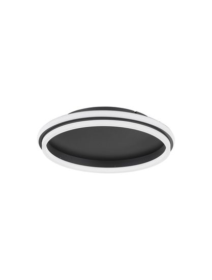 Nova Luce WILLOW LED Deckenleuchte Schwarz 38W Warmweiss 6x45cm 9212912