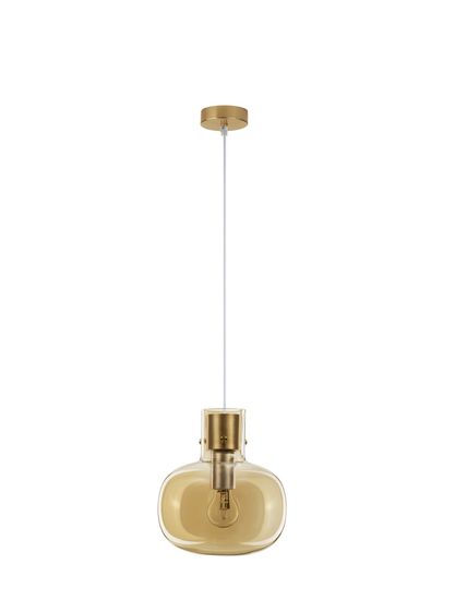 Nova Luce CINZIA Pendelleuchte E27 Gold 178x22cm dimmbar 9236650