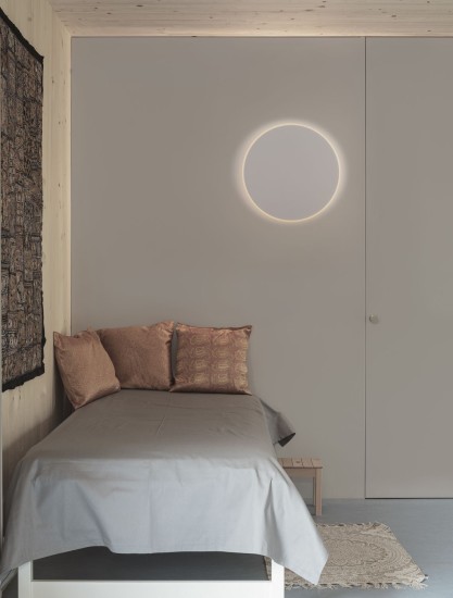 Nova Luce NEVO LED Wandleuchte Weiß 20,5W Warmweiss 30x3,9x30cm 9248158