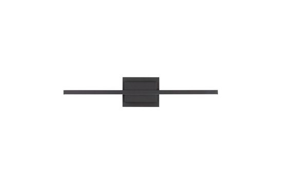 Nova Luce AZURE LED Wandleuchte Schwarz 12,5W Warmweiss 60,5x6,9x11,8cm 9267018