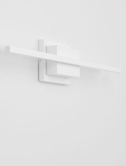 Nova Luce AZURE LED Wandleuchte Weiß 12,5W Warmweiss 60,5x6,9x11,8cm 9267021