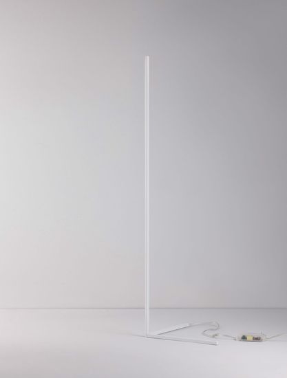 Nova Luce V-LINE LED Stehlampe Weiß 18W Warmweiss 58,5x39,8x140,5cm dimmbar 9267109