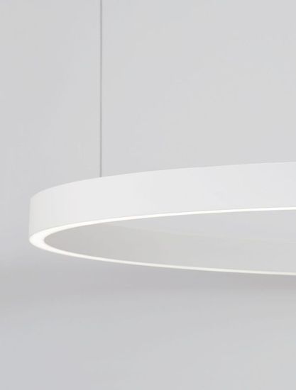 Nova Luce ELOWEN LED Pendelleuchte Weiß 106W Warmweiss 200x98cm dimmbar 9345667