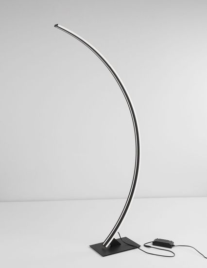 Nova Luce PREMIUM LED Stehlampe Schwarz 40W Warmweiss 20x56x150cm dimmbar 9348092