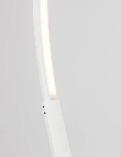 Nova Luce PREMIUM LED Stehlampe Weiß 30W Warmweiss 26x94x172cm dimmbar 9396061