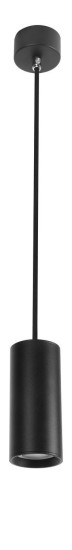 Nova Luce AILA Pendelleuchte GU10 Schwarz 120x5,6cm dimmbar 9419422