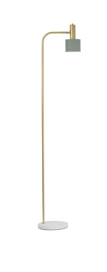 Nova Luce PAZ Stehlampe E27 Gold Mint 165x12,5cm 9426654
