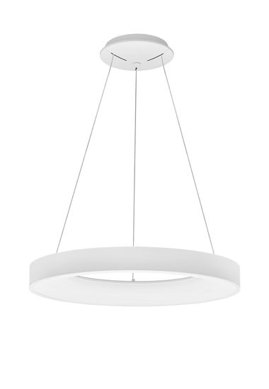 Nova Luce RANDO THIN LED Pendelleuchte Weiß 50W Neutralweiss 120x60cm dimmbar 9453450