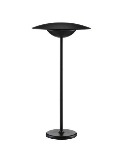 Nova Luce FABIO LED Tischleuchte Schwarz 2W IP54 Warmweiss 19x19x38cm 9492441