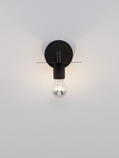Nova Luce ROYAL Wandleuchte E27 Schwarz 12x21x15,5cm dimmbar 9501232