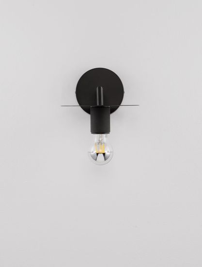 Nova Luce ROYAL Wandleuchte E27 Schwarz 12x21x15,5cm dimmbar 9501232
