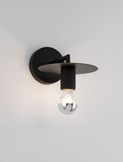 Nova Luce ROYAL Wandleuchte E27 Schwarz 12x21x15,5cm dimmbar 9501232