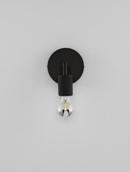 Nova Luce ROYAL Wandleuchte E27 Schwarz 12x12x15,5cm dimmbar 9501233
