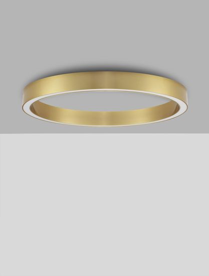 Nova Luce STING LED Deckenleuchte Bronze 50W Warmweiss 80x4x7,8cm dimmbar 9558650