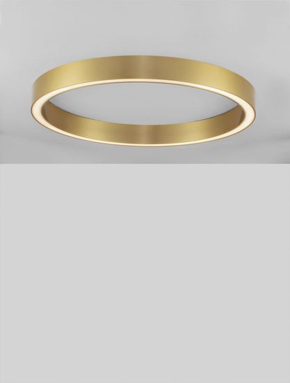 Nova Luce STING LED Deckenleuchte Bronze 50W Warmweiss 80x4x7,8cm dimmbar 9558650