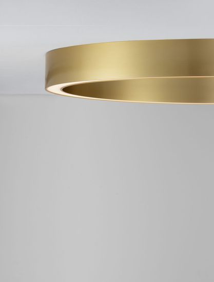 Nova Luce STING LED Deckenleuchte Bronze 50W Warmweiss 80x4x7,8cm dimmbar 9558650