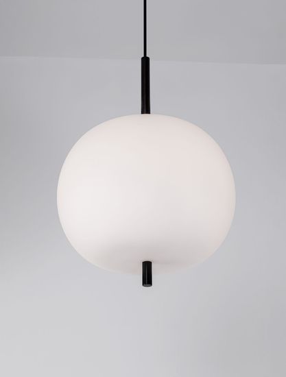 Nova Luce LATO Pendelleuchte E27 Schwarz 120x30cm dimmbar 9624071