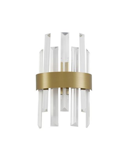 Nova Luce CROWN Wandleuchte G9 Satin 18x9x30cm dimmbar 9695220