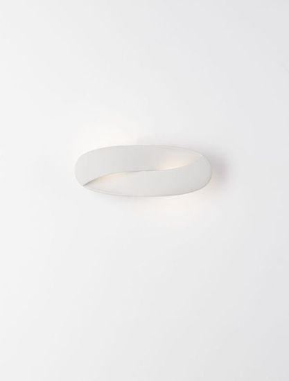 Nova Luce INFINITY LED Wandleuchte Weiß 6W Warmweiss 28,2x9x11cm 9695229