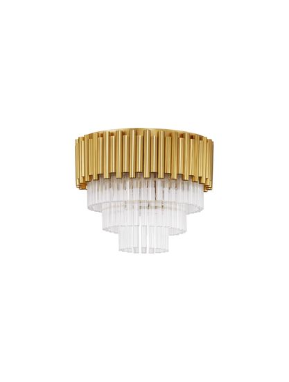 Nova Luce MAGNOLIA Deckenleuchte E14 5-fach Gold 32,5x40cm dimmbar 9824078