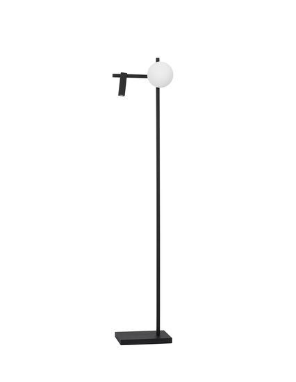 Nova Luce JOLINE LED Stehlampe Schwarz 9W Neutralweiss 26,5x16,5x150cm 9919532