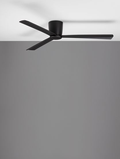Nova Luce DELL Ventilator Schwarz 18,2x121,9cm dimmbar 9952330