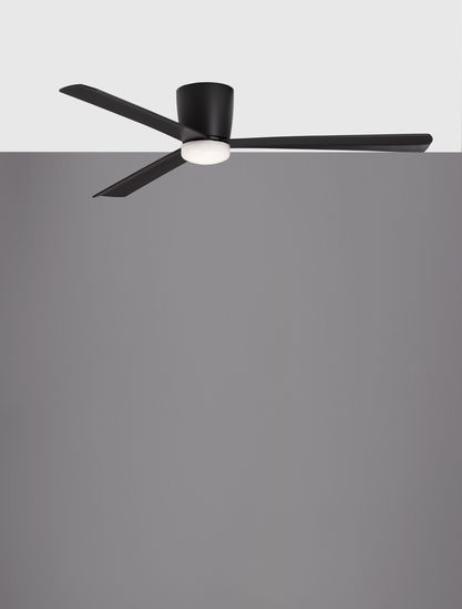 Nova Luce DELL Ventilator Schwarz 18,2x121,9cm dimmbar 9952330