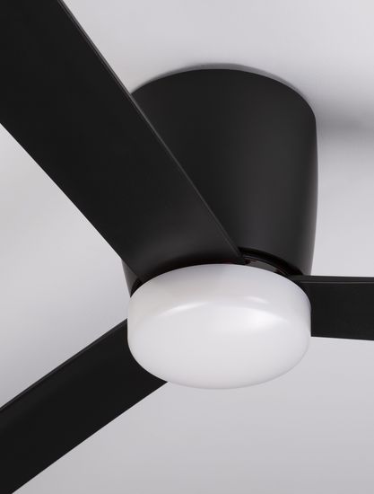 Nova Luce DELL Ventilator Schwarz 18,2x121,9cm dimmbar 9952330