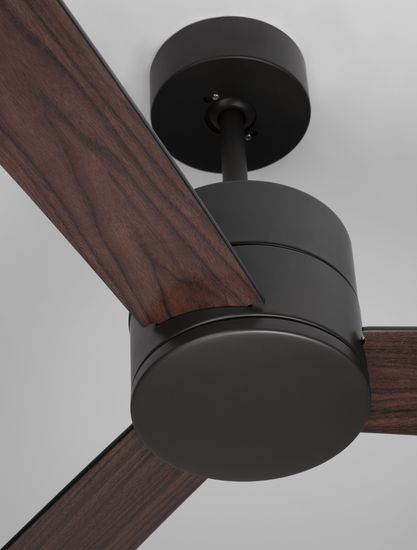 Nova Luce AXEL Ventilator Schwarz 38,2x137,1cm dimmbar 9952350