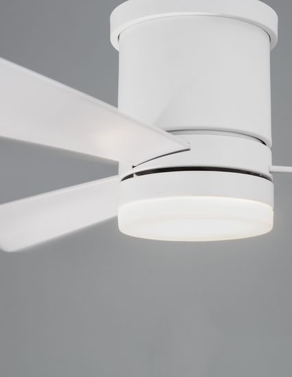 Nova Luce SILKY LED Ventilator Weiß 18W Warmweiss 25x132cm 9953015