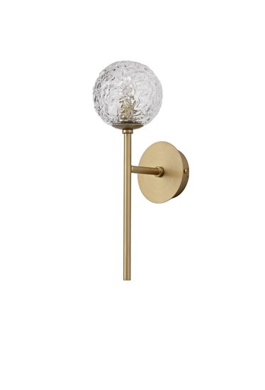 Nova Luce MIRANO Wandleuchte G9 Gold 11x14,5x35cm dimmbar 9960271