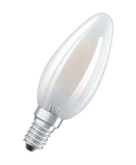 2er Pack Osram LED Kerze Retrofit Classic B FR 2.5W warmweiss E14 4058075143494 wie 25W