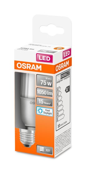 OSRAM LED Lampe STAR STICK 75 10W E27 matt tageslichtweiss wie 75W